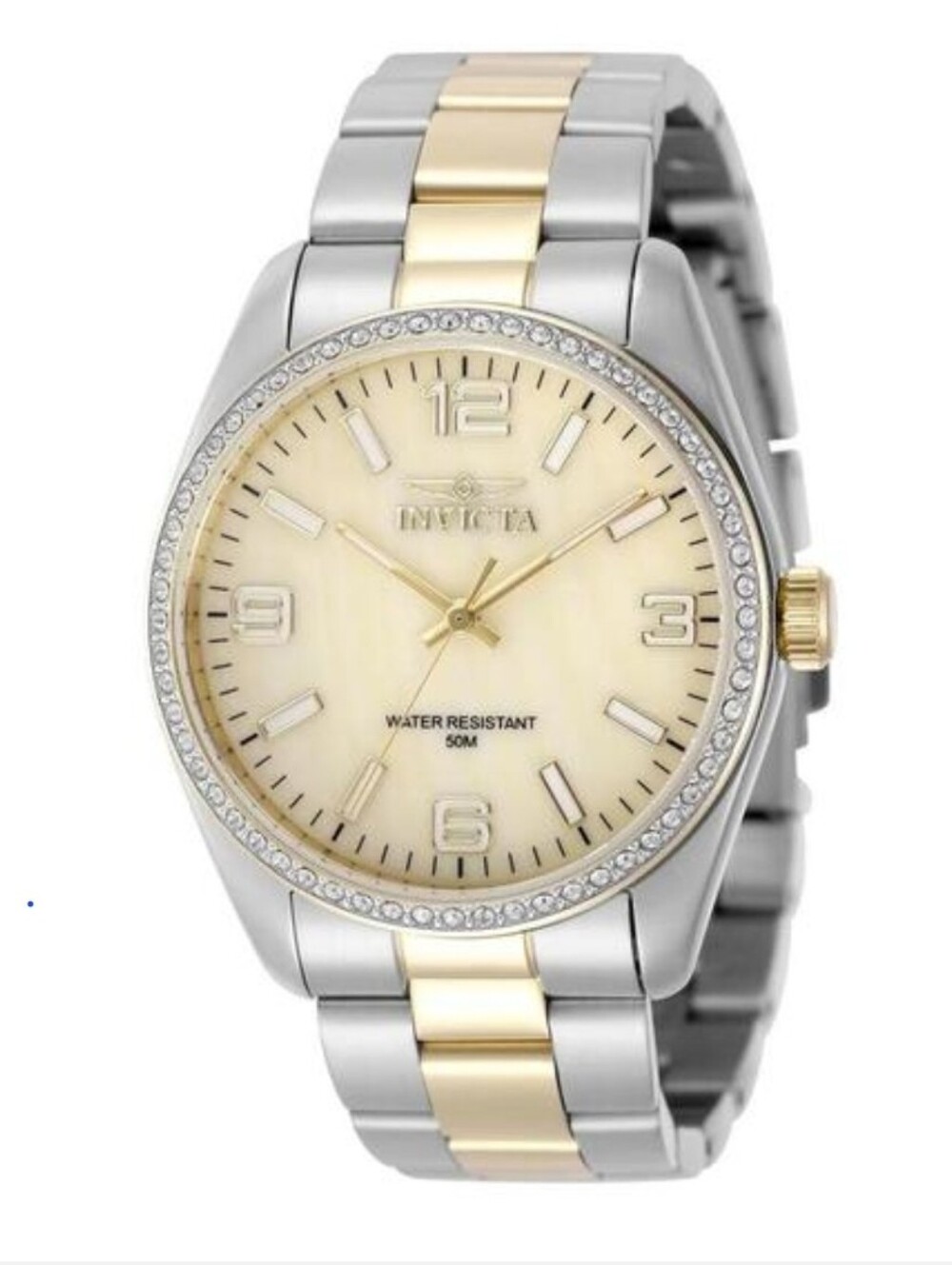 Invicta Specialty Lautus Mother Of Pearl Two Tone Unisex Watch - 38mm